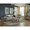 Alaterre Furniture Millwork 36" Wood and Zinc Metal Coffee Table with Shelf AWMW1371Z - alternate 5